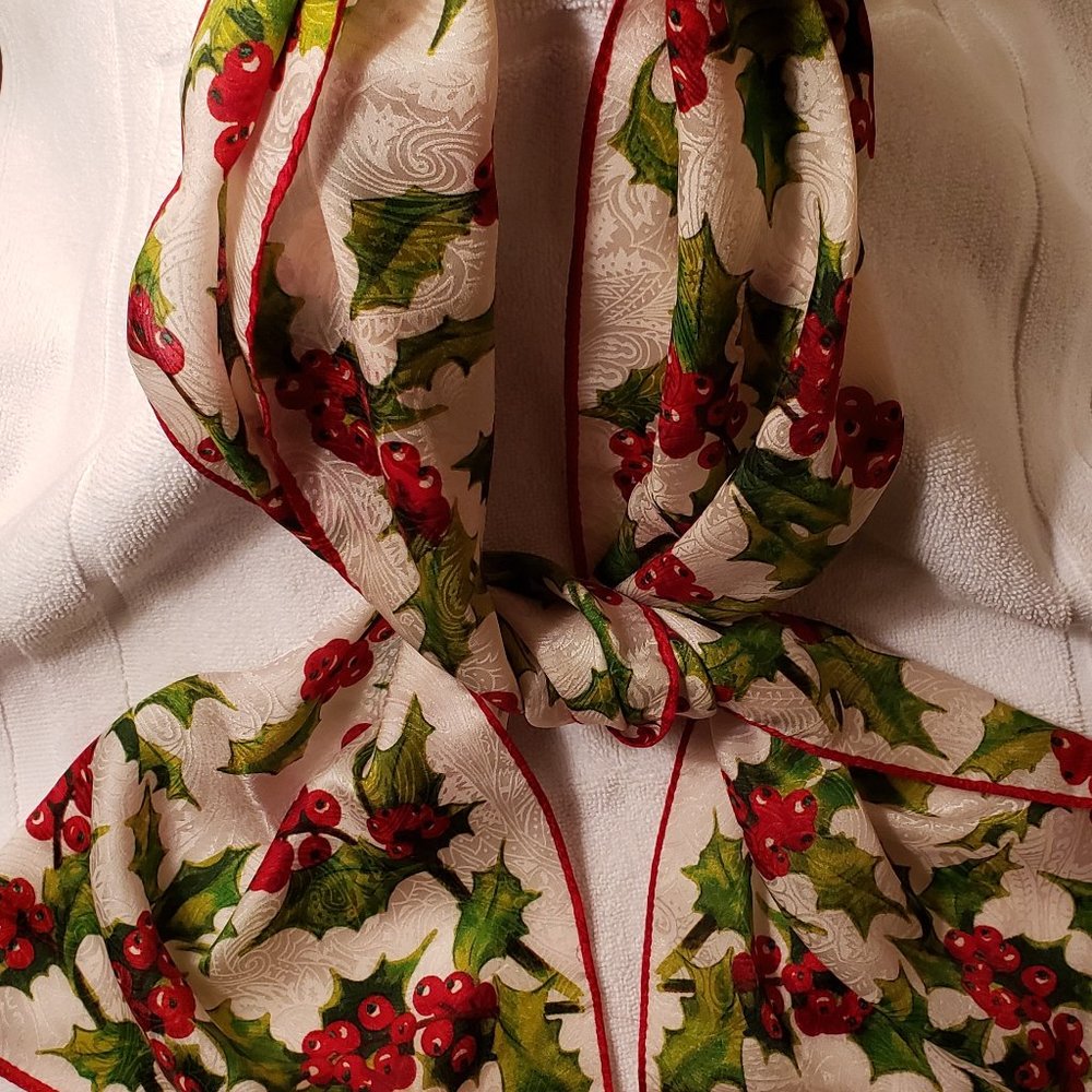 ECHO Christmas Holly Scarf